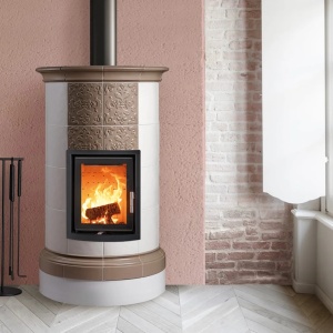 Dolomia 4 Levels - Soba pe lemne cu acumulare, din maiolica - 8,2 kW
