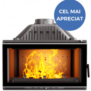 Focar semineu fonta W16 - 16,3 kW
