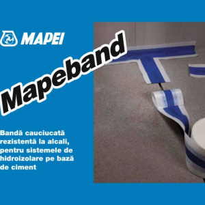 Mapeband - Banda Cauciucata pentru Etansare Rosturi Dilatare si Imbinari