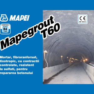 Mapegrout T60 - Mortar cu Fibre Armare pentru Refacere Structuri Degradate din Beton 25 kg