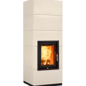 Medium - Soba pe lemne cu acumulare, din maiolica - 8,2 kW MD 012