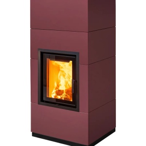 Mini - Soba pe lemne cu acumulare, din maiolica - 8,2 kW MN 028