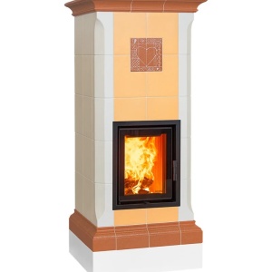 Nobile 5 Levels - Soba pe lemne cu acumulare, din maiolica - 8,2 kW NC 023