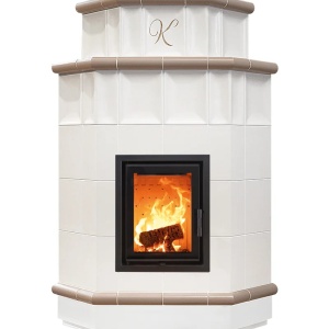 Olimpia 5 Levels - Soba pe lemne cu acumulare, din maiolica - 8,2 kW OL 011