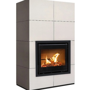 Over - Soba pe lemne cu acumulare, din maiolica - 8,4 kW OV 002