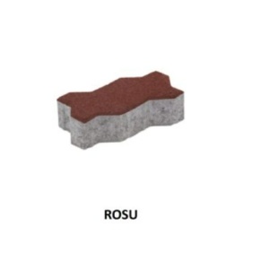 Pavaj Uni Rosu 24,3x10,6x6 cm