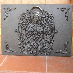 placa protectie camera ardere fonta 545x400 mm