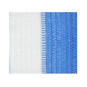 plasa umbrire HDPE 95 alb albastru pentru gradina