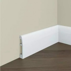 Plinta de podea decorativa Manavi din polimer rigid S2 6.9x1.5x200 cm