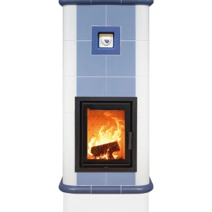Quadra 5 Levels - Soba pe lemne cu acumulare, din maiolica - 8,2 kW QC 018
