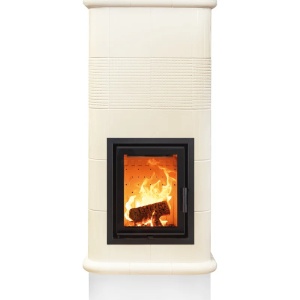 Quadra 5 Levels - Soba pe lemne cu acumulare, din maiolica - 8,2 kW QC 049