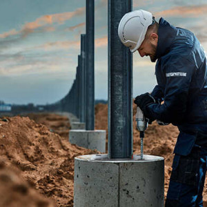 RawlPlug R-S12-LX - surub pentru beton muncitor