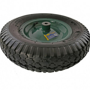 Roata roaba 15" x 4 - 8, ax D14 x 100 mm, bucsa otel