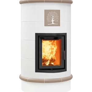 Rondo 4 Levels - Soba pe lemne cu acumulare, din maiolica - 8,2 kW RN 023
