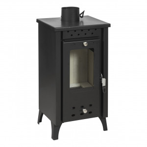 Soba pe lemne MG 100, negru