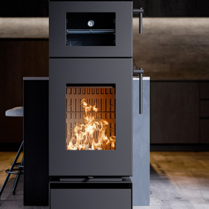 Soba pe lemne Thermorossi Zen O 7,7 kW