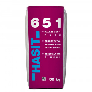 Tencuiala pe baza de var ciment HASIT 651, 30Kg