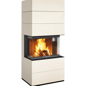 Tower - Soba pe lemne cu acumulare, din maiolica - 8,4 kW TW 007
