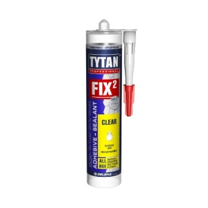 Tytan Fix2 CLEAR - Adeziv de montaj transparent, etansare flexibila si lipire rapida