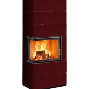 Vision - Soba pe lemne cu acumulare, din maiolica - 8,4 kW VS 020