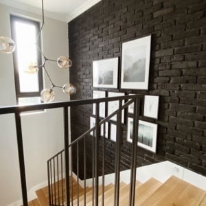 Caramida aparenta British Brick Tiles, Black Impregnated, 210x63x15 mm