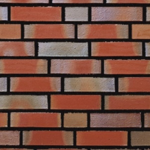Caramida Aparenta Greetsiel, rosu maro multicolor, NF (240x71x14 mm) rost negru