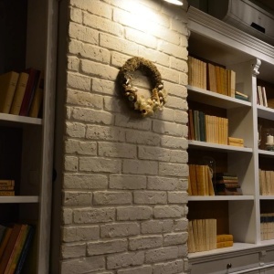 Caramida aparenta Old Brick Tile, White, 265x65x15 mm