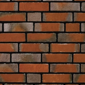 Caramida Aparenta Rysum, rosu maro multicolor, NF (240x71x14 mm) rost negru