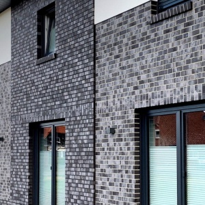 Caramida Klinker Lyon, negru (240x115x71 mm) fatada
