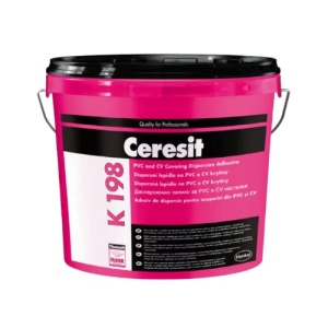 Ceresit K 198 - adeziv profesional pentru covoare si tapet PVC pe suporturi variate