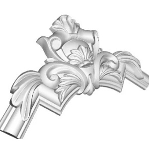 Chenar decorativ din poliuretan B16-2 - 26.5x26.5x2 cm produs