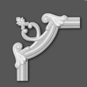 Chenar decorativ Manavi din poliuretan B22-2 - 18x18x1.6 cm