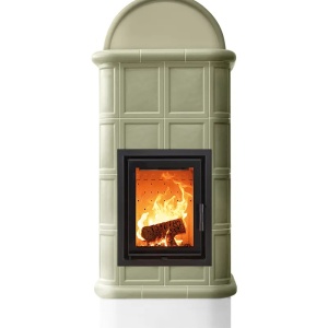 Cima 4 Levels - Soba pe lemne cu acumulare, din maiolica - 8,2 kW CI 004