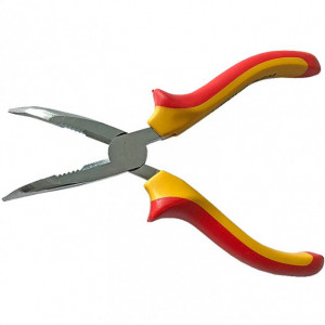 Cleste cu varf indoit, tip E, cromat, maner R-G 7"