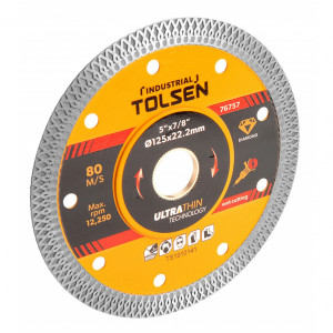 Disc diamant pentru taiere continua, 115x22.2x1.2mm, ultra-subtire, pentru taiere umeda si uscata