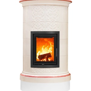 Dolomia 4 Levels - Soba pe lemne cu acumulare, din maiolica - 8,2 kW DL 007