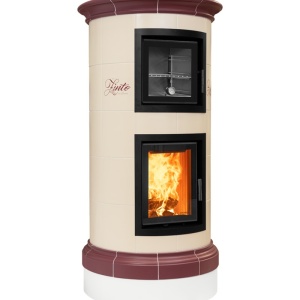Gala - Soba pe lemne cu acumulare si cuptor, din maiolica - 8,6 kW GL 008