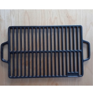 Gratar grill dreptunghiular din fonta 35,5 x 25,5 cm