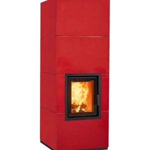 Maxi - Soba pe lemne cu acumulare, din maiolica - 8,3 kW MX 026