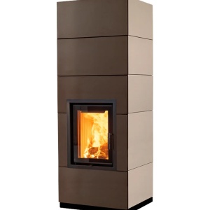 Medium - Soba pe lemne cu acumulare, din maiolica - 8,2 kW MD 027