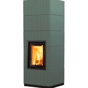 Medium - Soba pe lemne cu acumulare, din maiolica - 8,2 kW MD 061