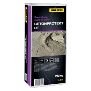 Murexin BETONPROTEKT RT - Mortar R4 pentru reparatii pe suprafete verticale din beton si tavane