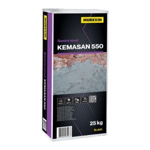 Murexin Kemasan 550 - Tencuiala de asanare pentru pereti afectati de igrasie si umezeala