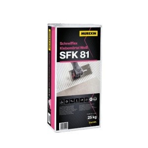 Murexin SFK 81 - Adeziv flexibil rapid, alb, clasa C2FTS1