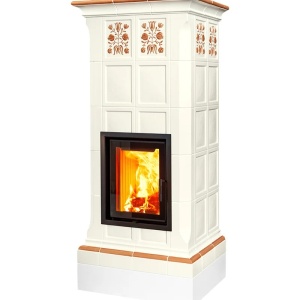 Nobile 5 Levels - Soba pe lemne cu acumulare, din maiolica - 8,2 kW NC 018