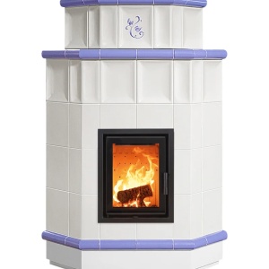 Olimpia 5 Levels - Soba pe lemne cu acumulare, din maiolica - 8,2 kW OL 008