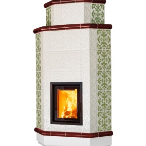 Olimpia 6 Levels - Soba pe lemne cu acumulare, din maiolica - 8,2 kW OS 002