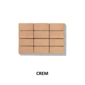 Pavaj Civic Crem 20x20x6 cm