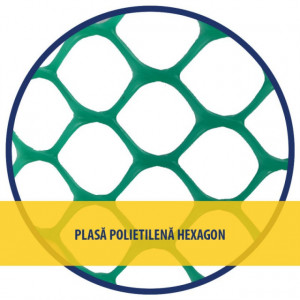 Plasa polietilena rezistenta UV hexagon