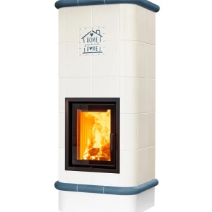 Quadra 5 Levels - Soba pe lemne cu acumulare, din maiolica - 8,2 kW QC 044